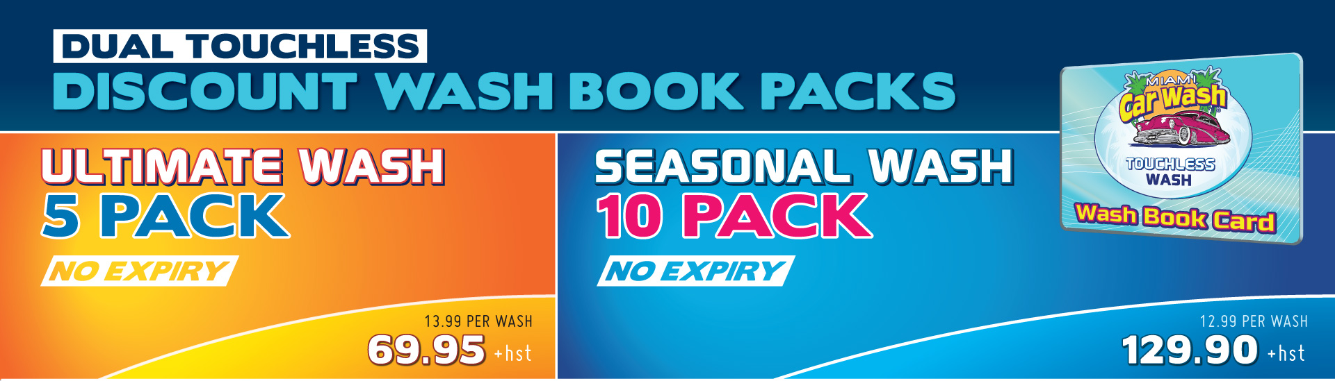 Full Service car wash gift card in London Ontario